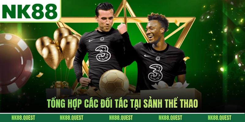Tổng hợp các đối tác tại sảnh thể thao